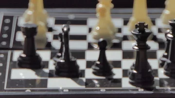 Panning of pieces chess. Stock-Footage 85962297