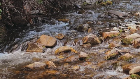 Panning River Shot Stock Footage 93856070