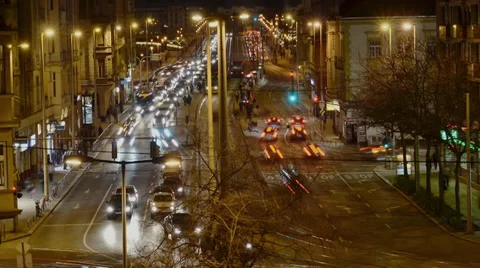 Panning rush hour Stock Footage 37158727