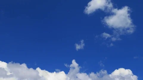 Panning shot of mountain with blue sky at Khao Kho, Phetchabun, Thailand Stock Footage 69933320