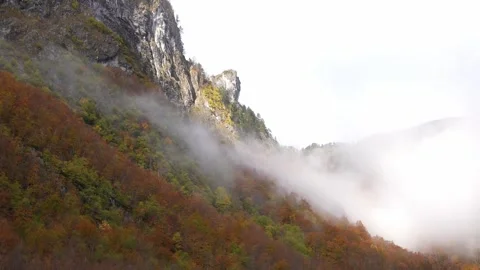 Panning shot of the mountain. Stock Footage 255249954