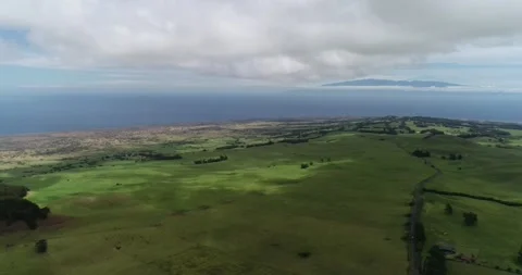 Panning toward Maui Stock Footage 169777992