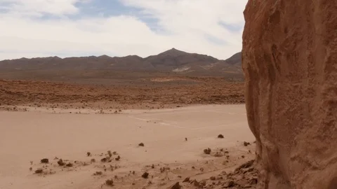 Panning View Of Atacama Desert Video stock 106978303