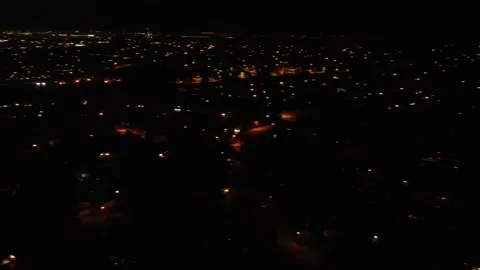 Panning view of Fireworks in Aurora 4th of July 1 Stock Footage 157105814