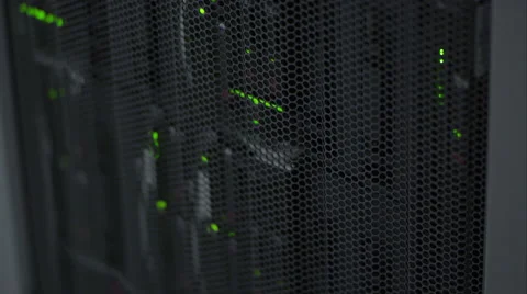 Panning view of network case Video stock 64526390