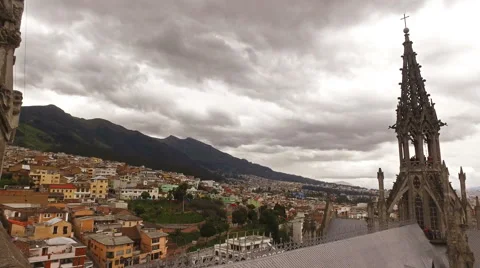 Panning View of Quito 1 Stock-Footage 63228898