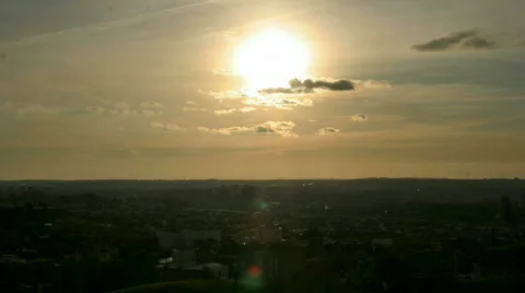 Pano madrid sol Stock Footage 280252