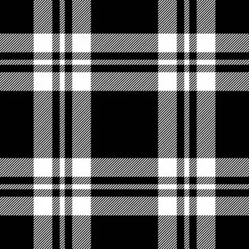 Pano plaid pattern fabric, vertical texture tartan background. Classical ve.. Illustrazione stock