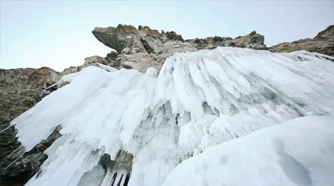 Panorama along the glacial canopy Video stock 36727456