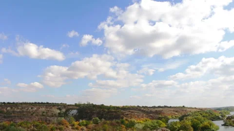Panorama of Autumn Valley Vidéo 106458972