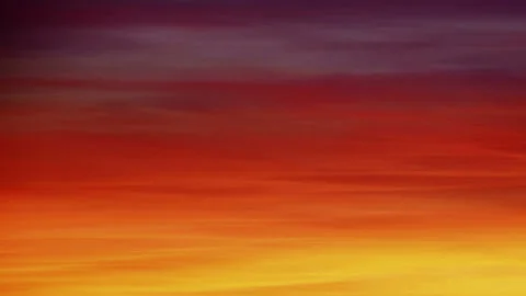 Panorama of a beautiful sunset - red sunset Stock Footage 124741802