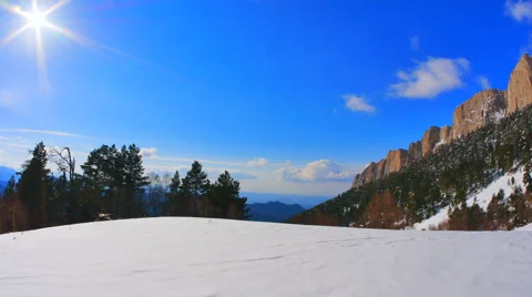 Panorama Big Thach at noon Stock Footage 50391953