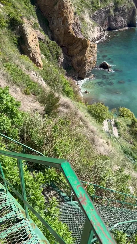 Panorama of Black Sea 스톡 동영상 248567939