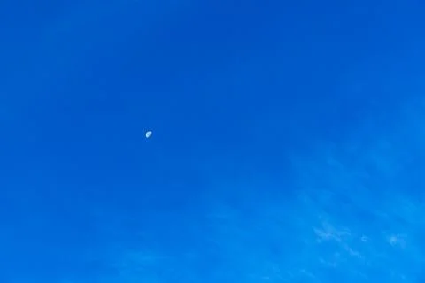 Panorama blue sky with clouds Stock Photos