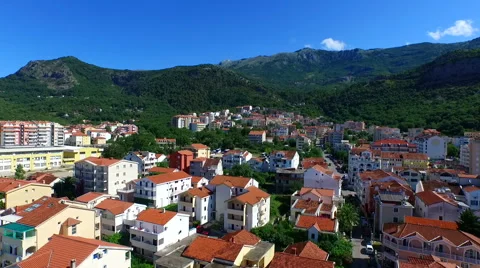 Panorama of Budva Video stock 52515787