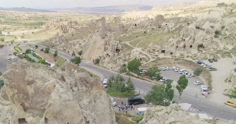 Panorama of Cappadocia Stock Footage 78602948