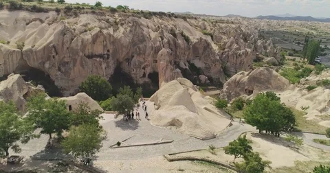 Panorama of Cappadocia Stock Footage 78868528