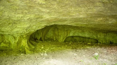 Panorama in cave Video stock 58470963