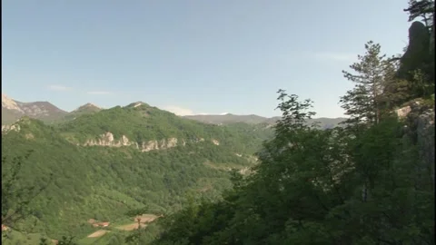 Panorama cerna valey Stock Footage 140914973