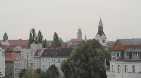 Panorama of the city of Berlin 動画素材 61011266