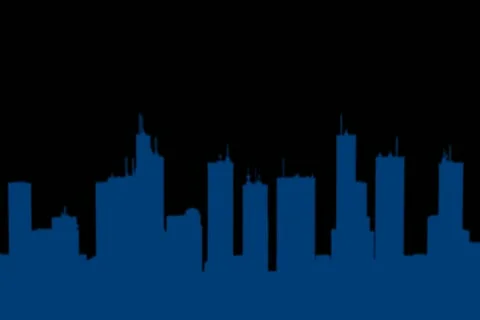 Panorama City Motion Design Element 01 Video stock 10871001