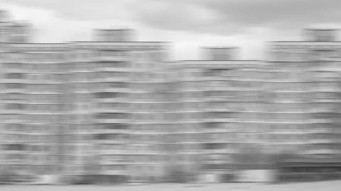 Panorama of the city moving quickly from right to left. The view from an ai.. Stock Footage 275543961