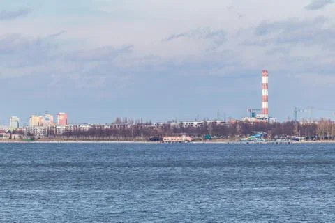  Panorama of the city Stock Photos