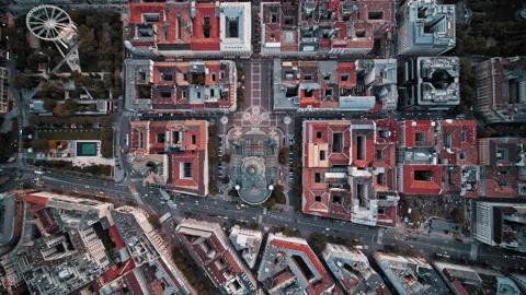 Panorama cityscape of Budapest Video stock 130859019