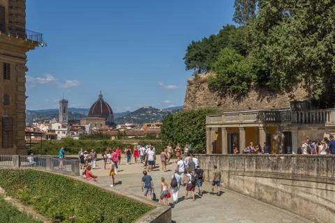 Panorama of florence Stock Photos