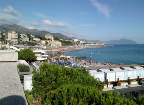 Panorama of Genoa Foto stock