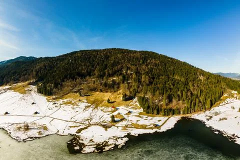 Panorama Geroldsee Stock Photos