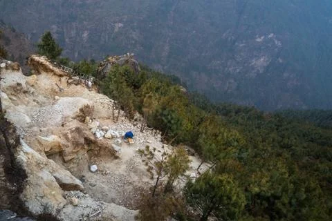 Panorama Himalayas Stock Photos