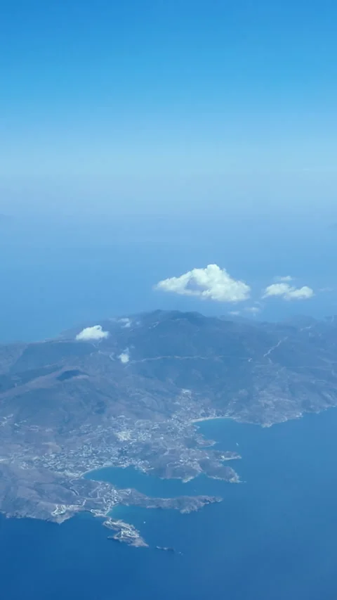 Panorama of Ios Greece Видео 326358050