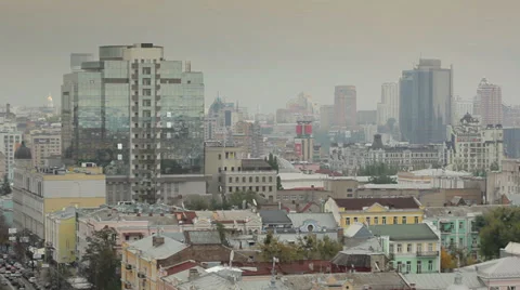 Panorama of Kiev 스톡 동영상 33124644