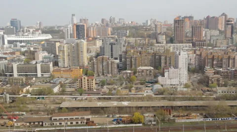 Panorama of Kiev Stock Footage 63534741
