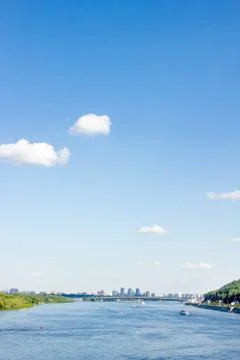 Panorama of Kiev Foto stock