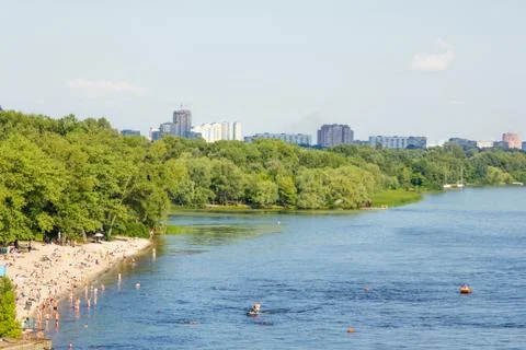 Panorama of Kiev Foto stock