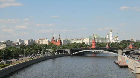 Panorama of Kremlin 库存影片 730158