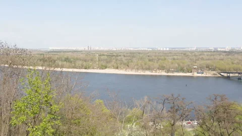 Panorama of Kyiv Stock Footage 85517134