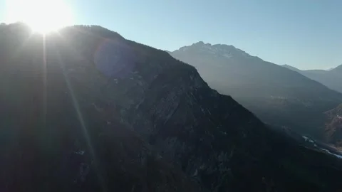 Panorama lake of Caldonazzo e Levico Stock Footage 241361089