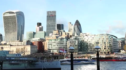 Panorama of London. Stock Footage 62063697