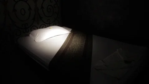 Panorama Massage Table Stock Footage 70287519