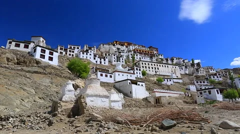 A panorama of the monastery Hemiz Video stock 41751768
