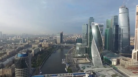 Panorama of Moscow Stock Footage 82059778