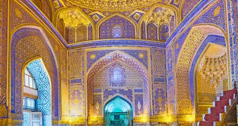 Panorama of the mosque Photos