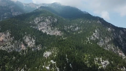 Panorama of mountain and peak Stock Footage 237986660
