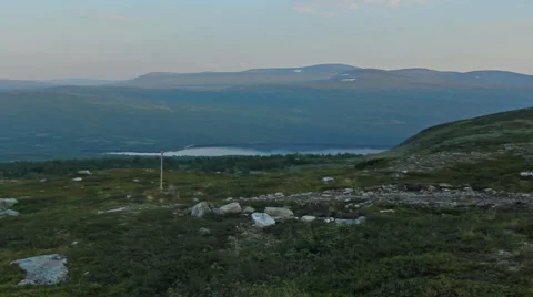 Panorama of mountain archipelago Video stock 42641769