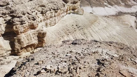 Panorama of the mountain fault Stock Footage 238528484