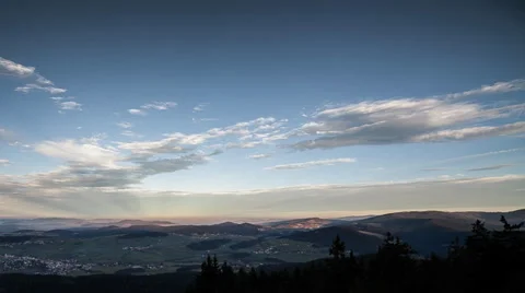 Panorama of a mountain in Germany. 스톡 동영상 37142672