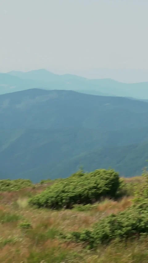 Panorama of the mountain landscape Stock Footage 346227749